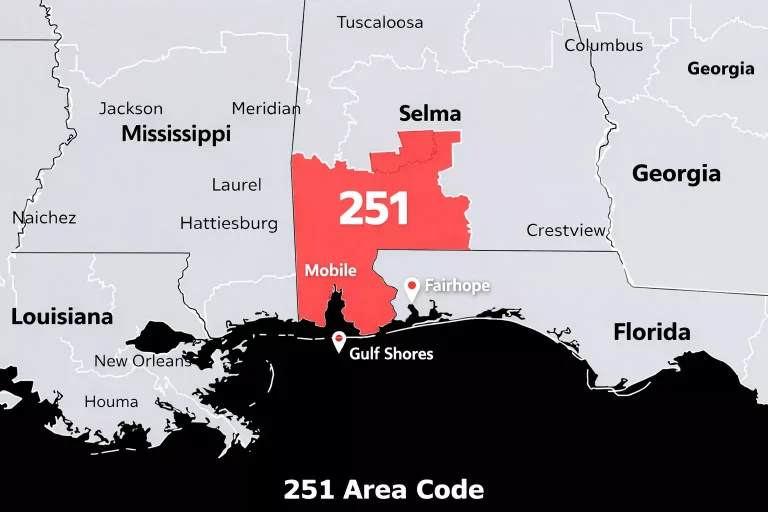 Alabama 251 area code