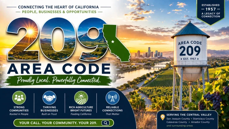 Area code 209