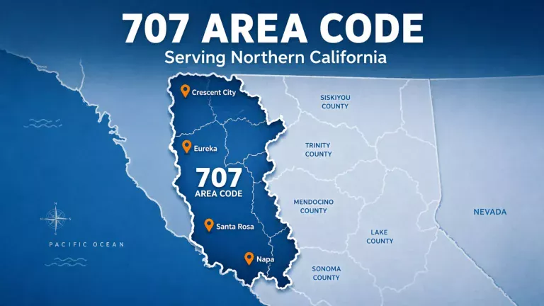 Area code 707