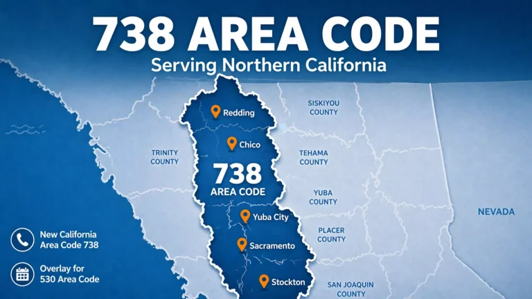 Area code 738