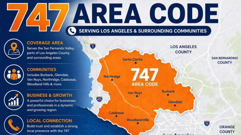 Area code 747