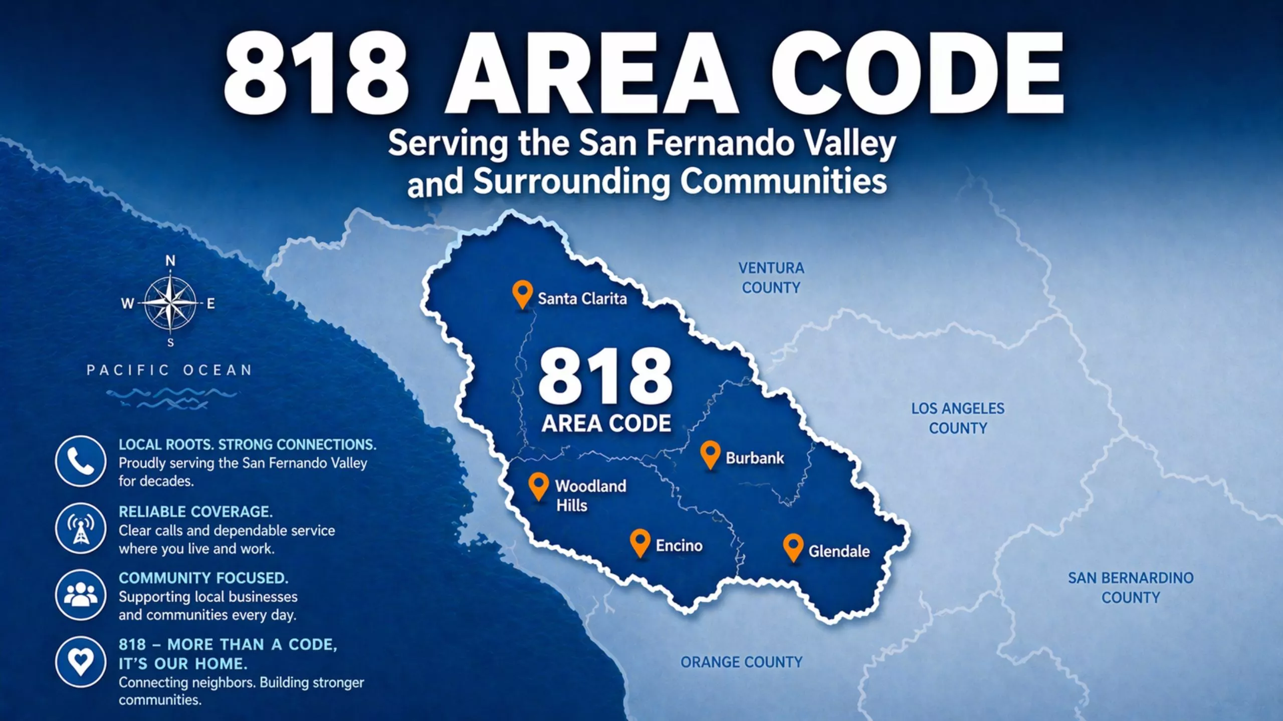 Area code 818