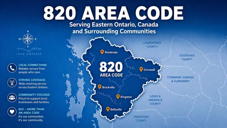 Area code 820