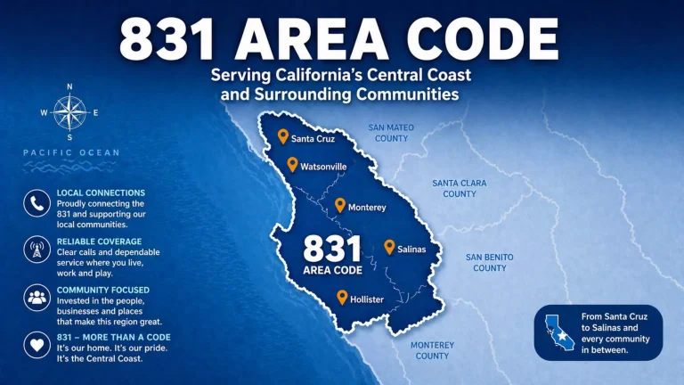 Area code 831