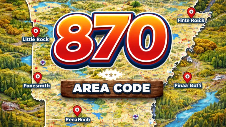 Area code 870