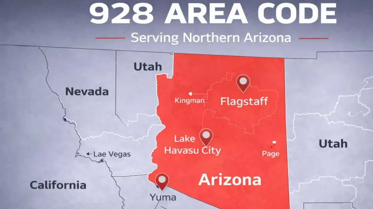 Area code 928