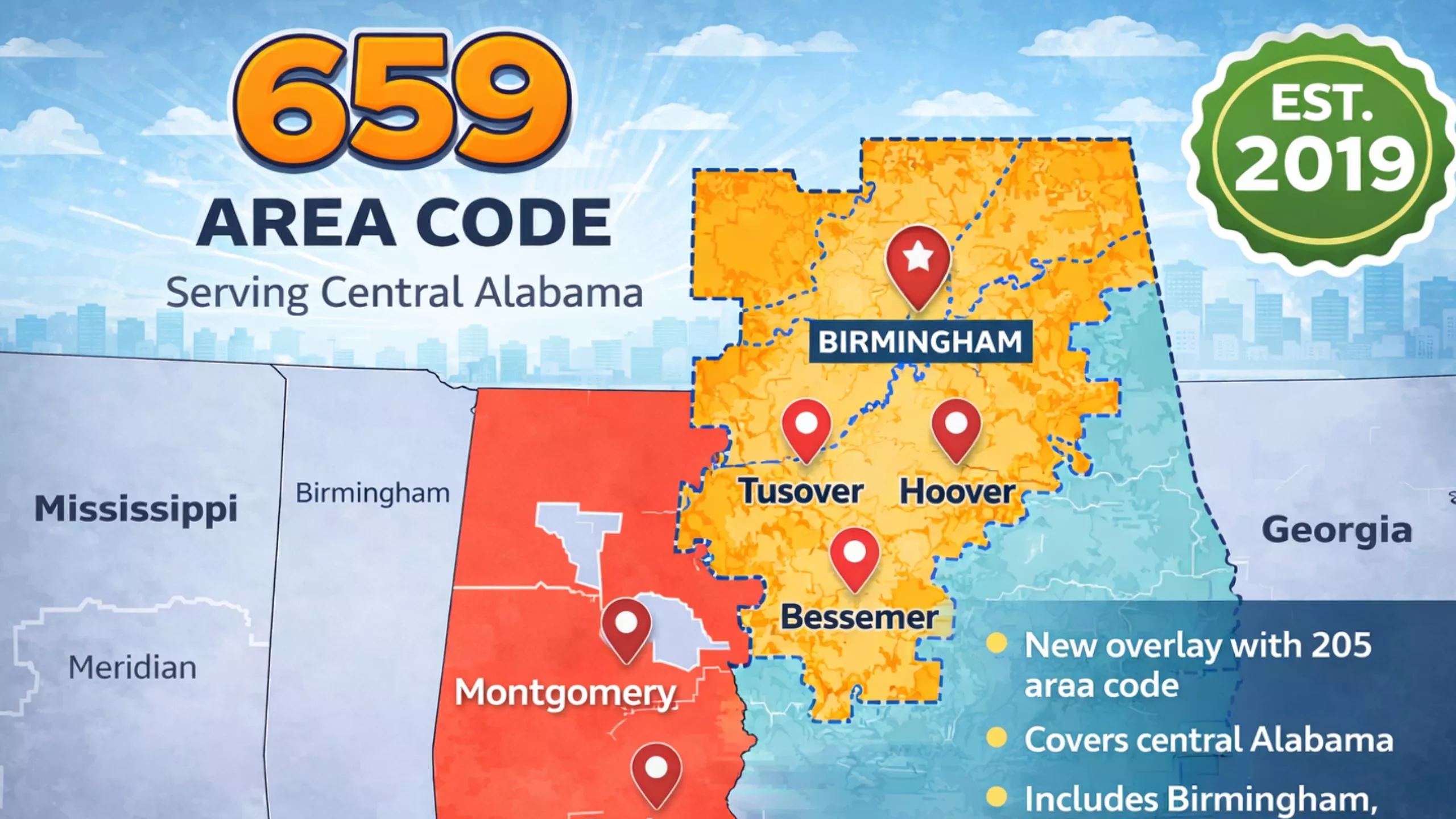 659 area code