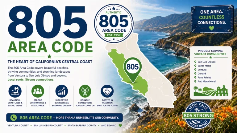 805 area code