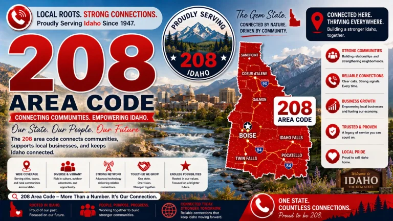 Area code 208