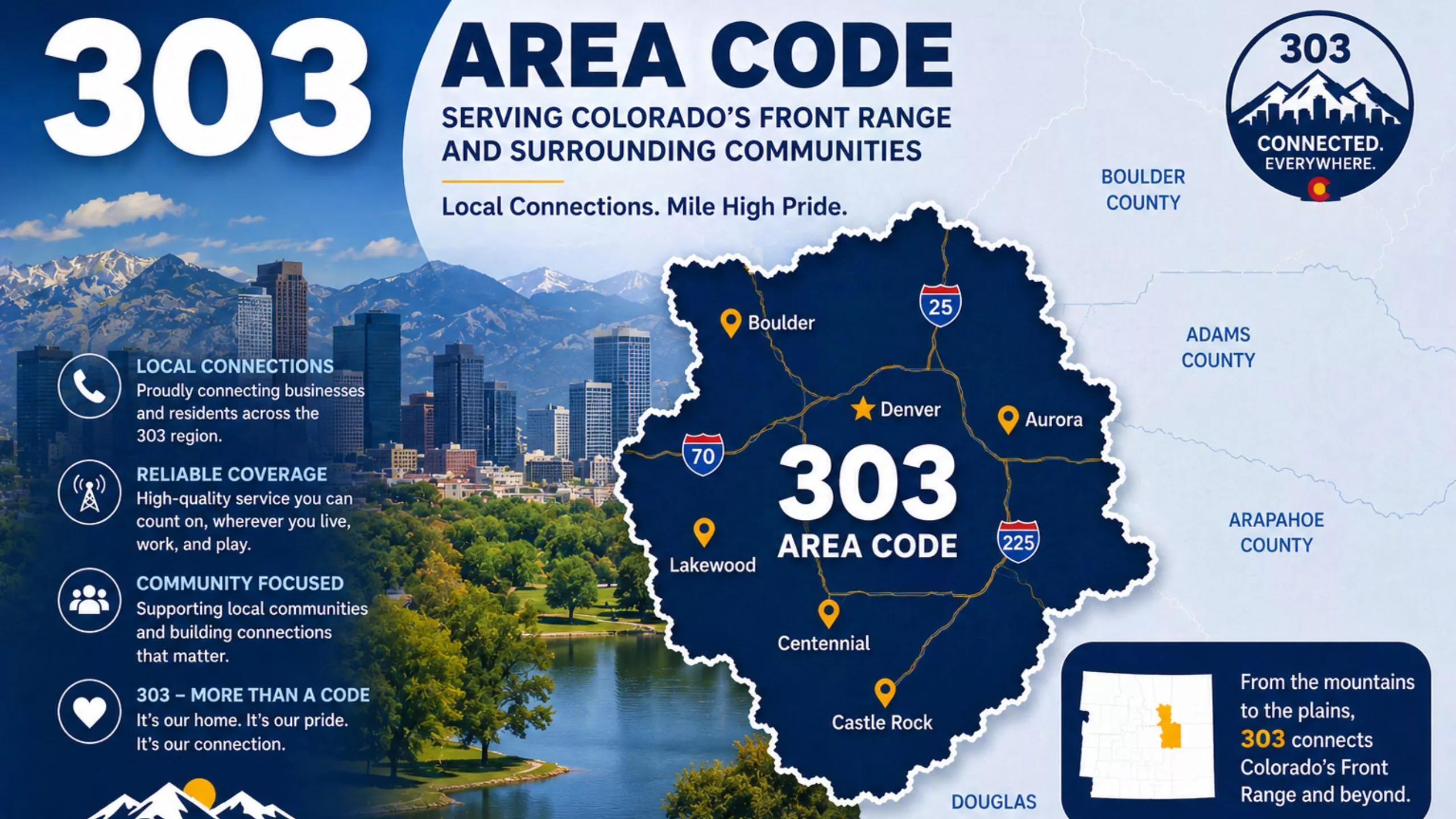 Area code 303