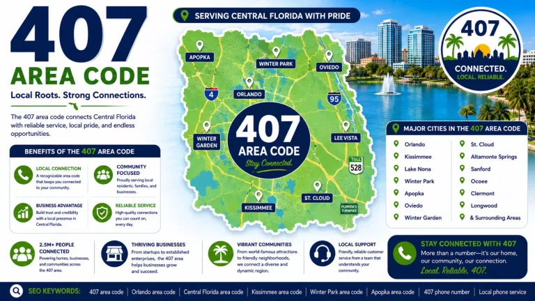 Area code 407
