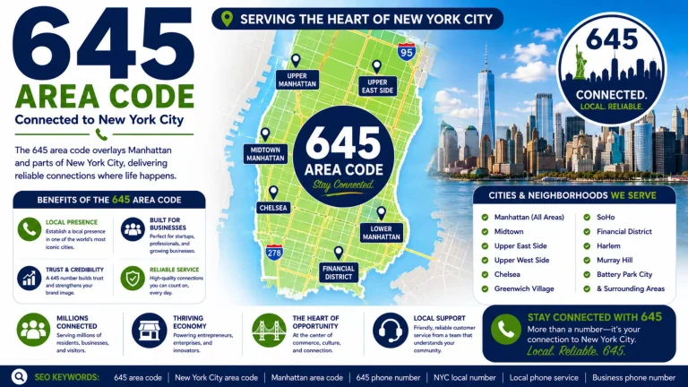 Area code 645