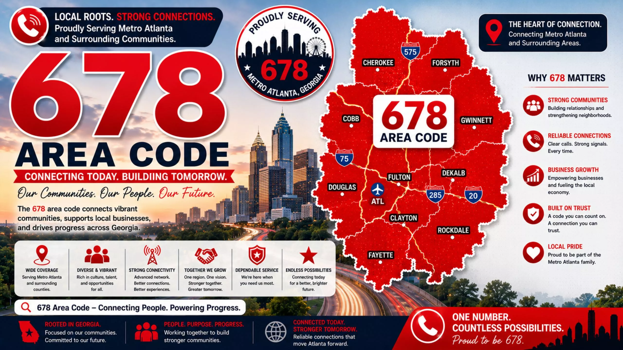 Area code 678