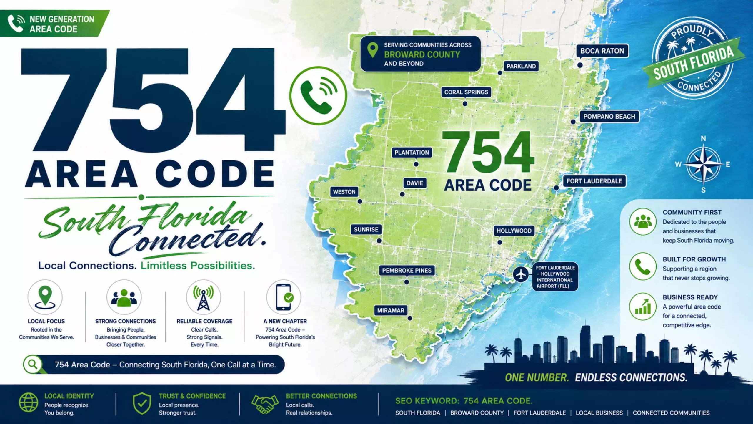 Area code 754