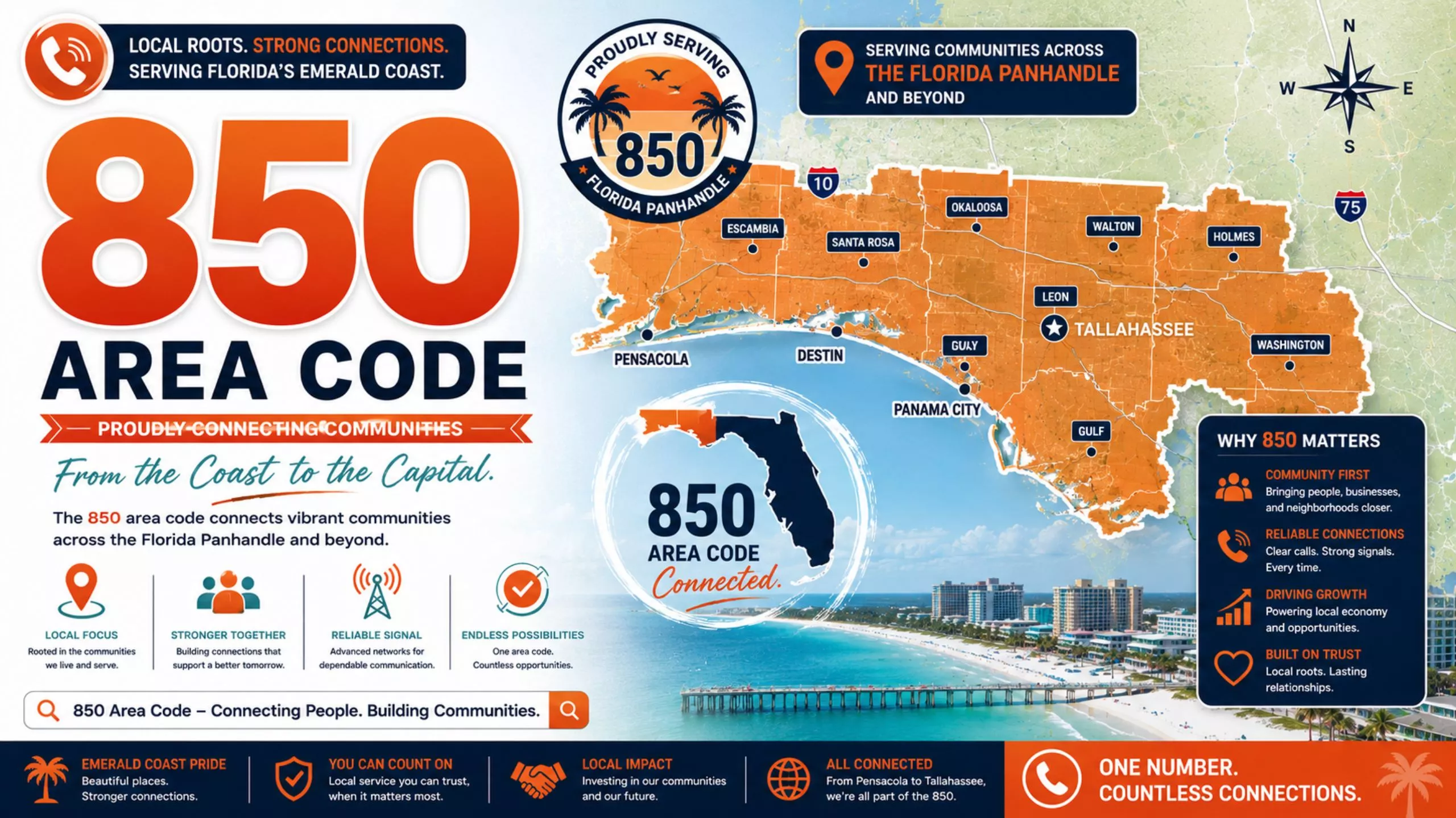 Area code 850