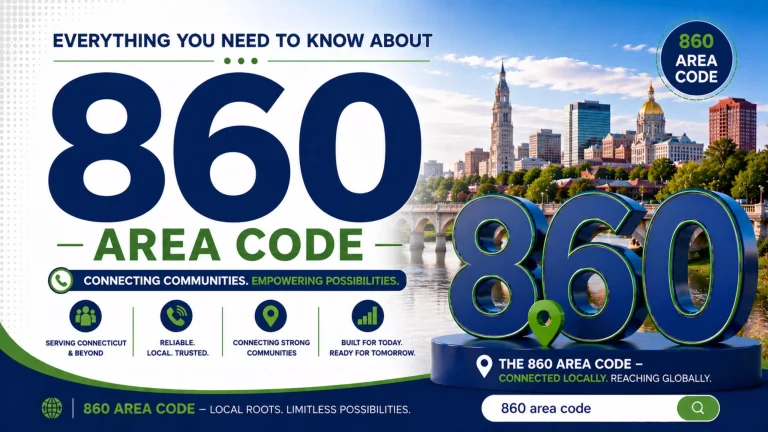 Area code 860