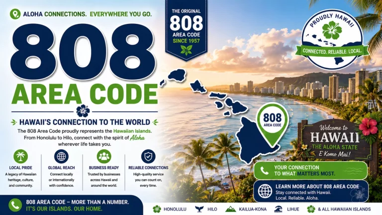 808 area code