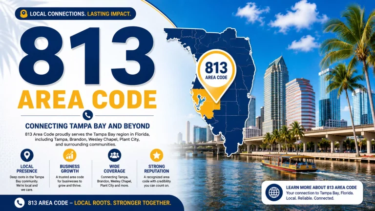 813 area code