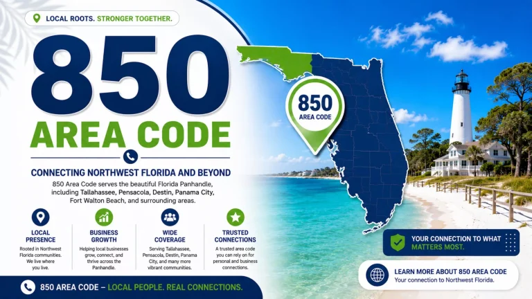 850 area code