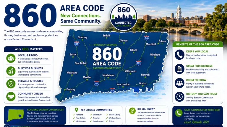 860 area code