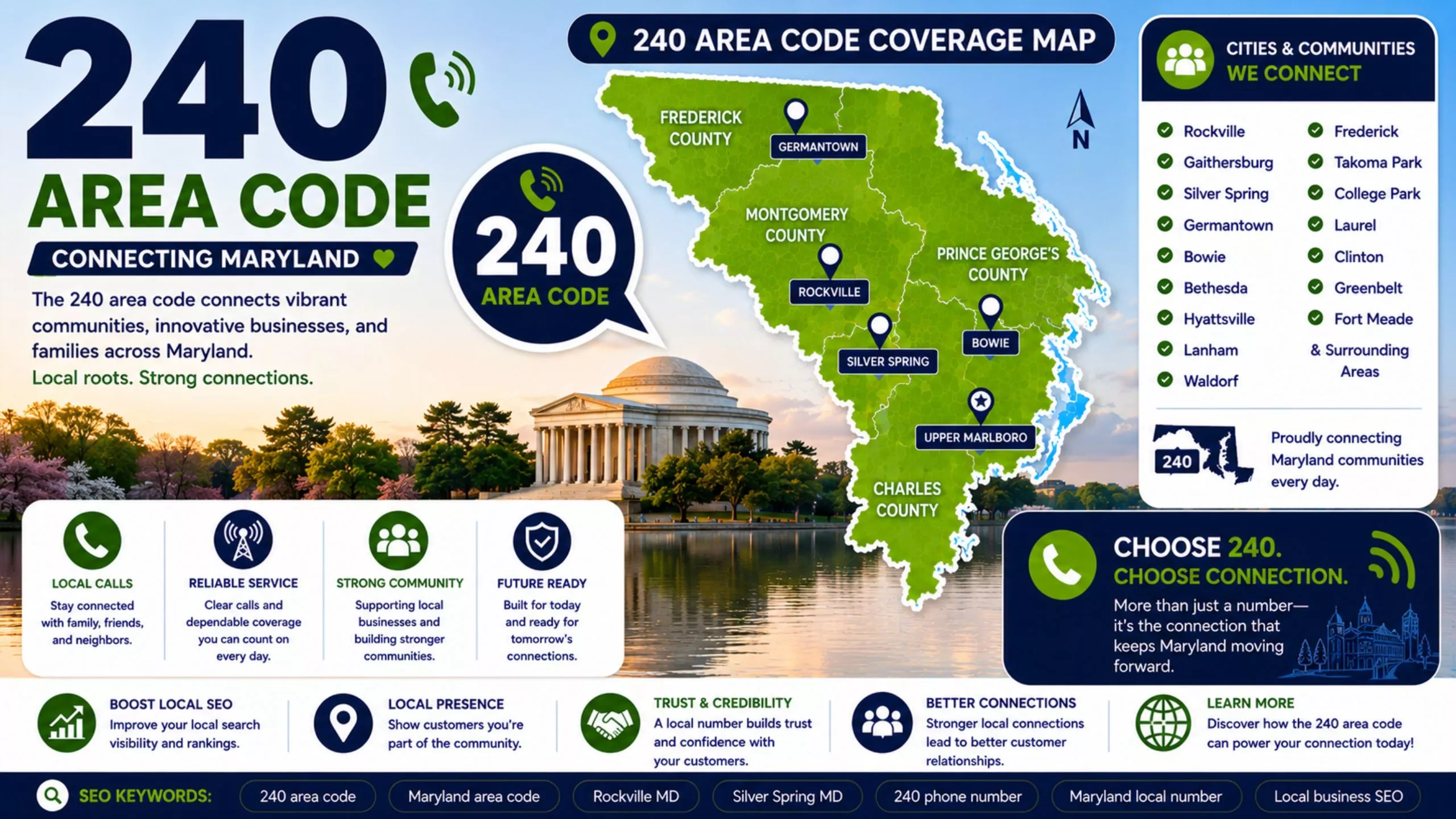 Area code 240