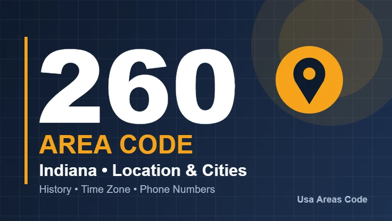 Area code 260