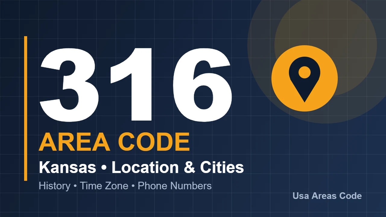 Area code 316