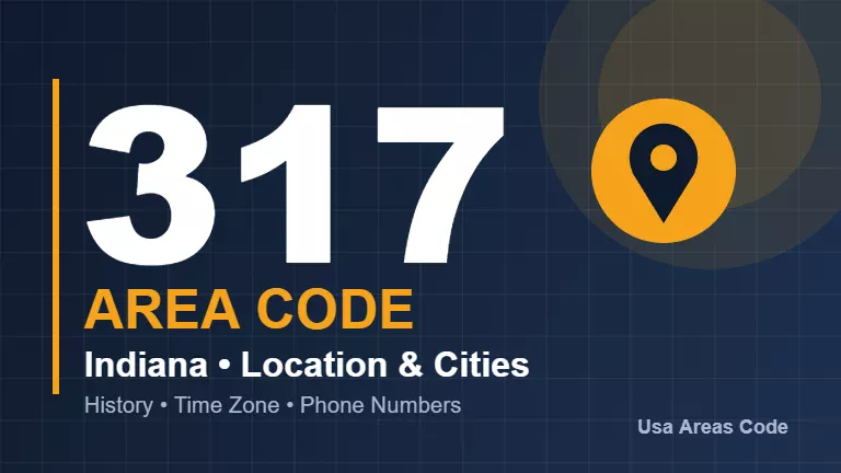 Area code 317