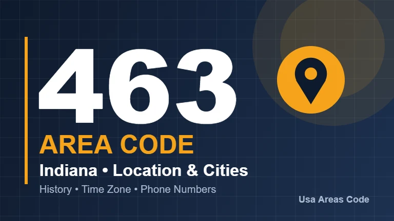 Area code 463