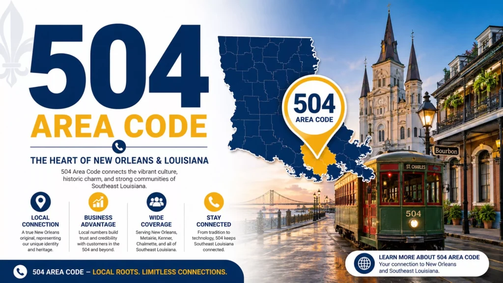 Area code 504