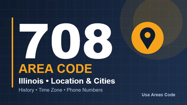 Area code 708