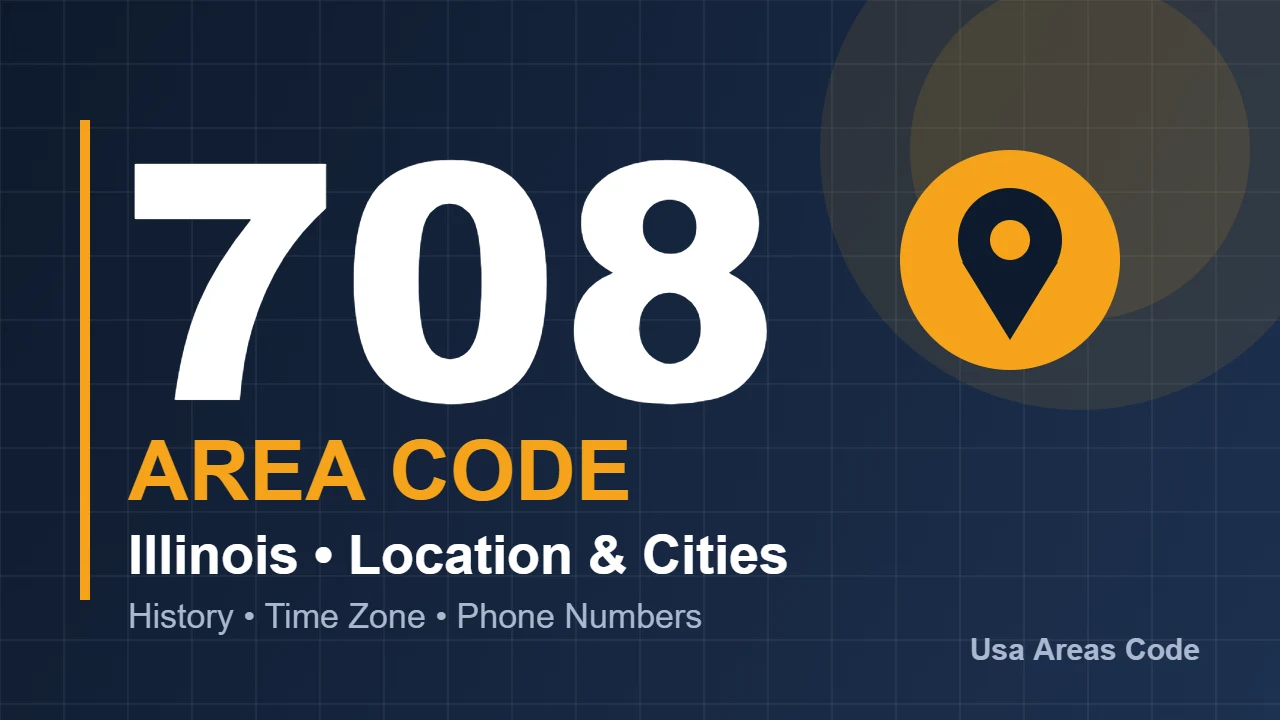 Area code 708