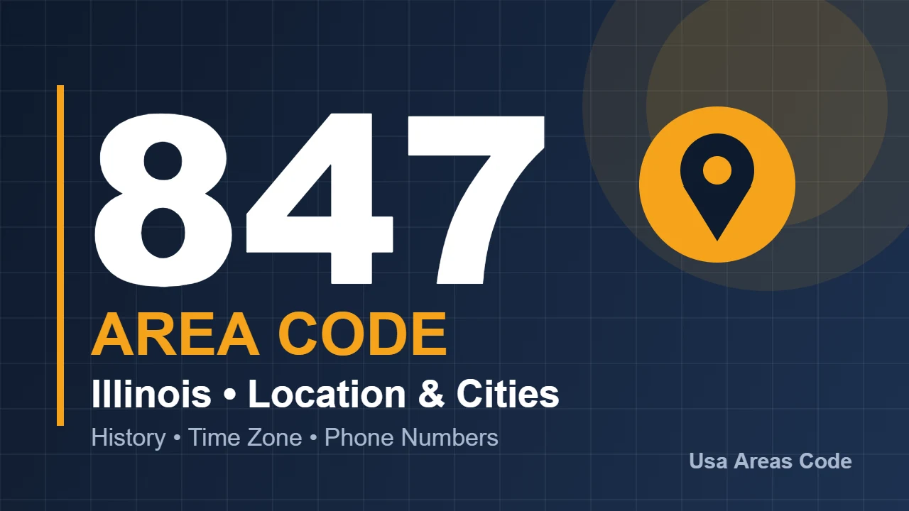 Area code 847