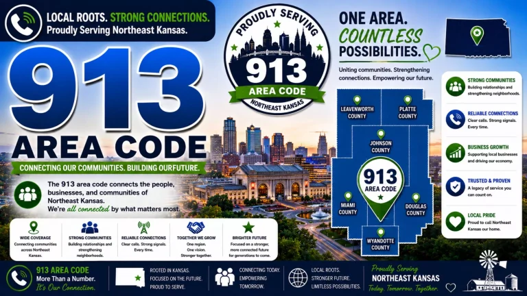 Area code 913