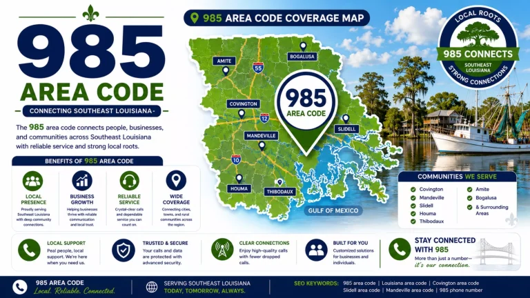 Area code 985