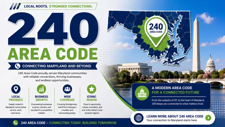240 area code