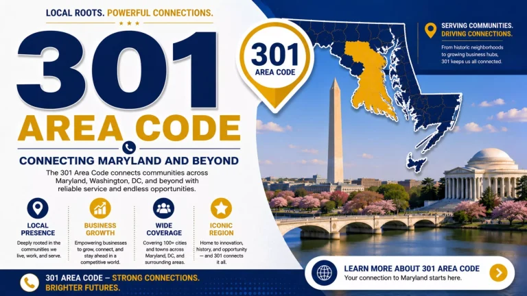 301 area code