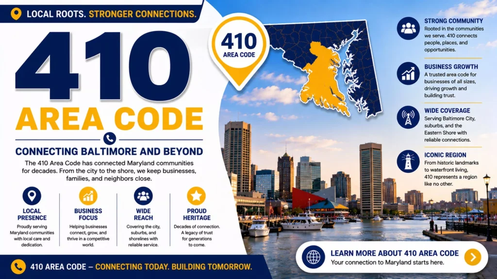 410 area code