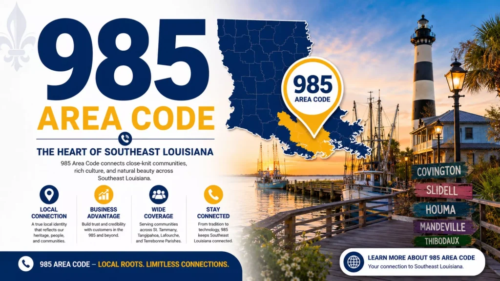 985 area code