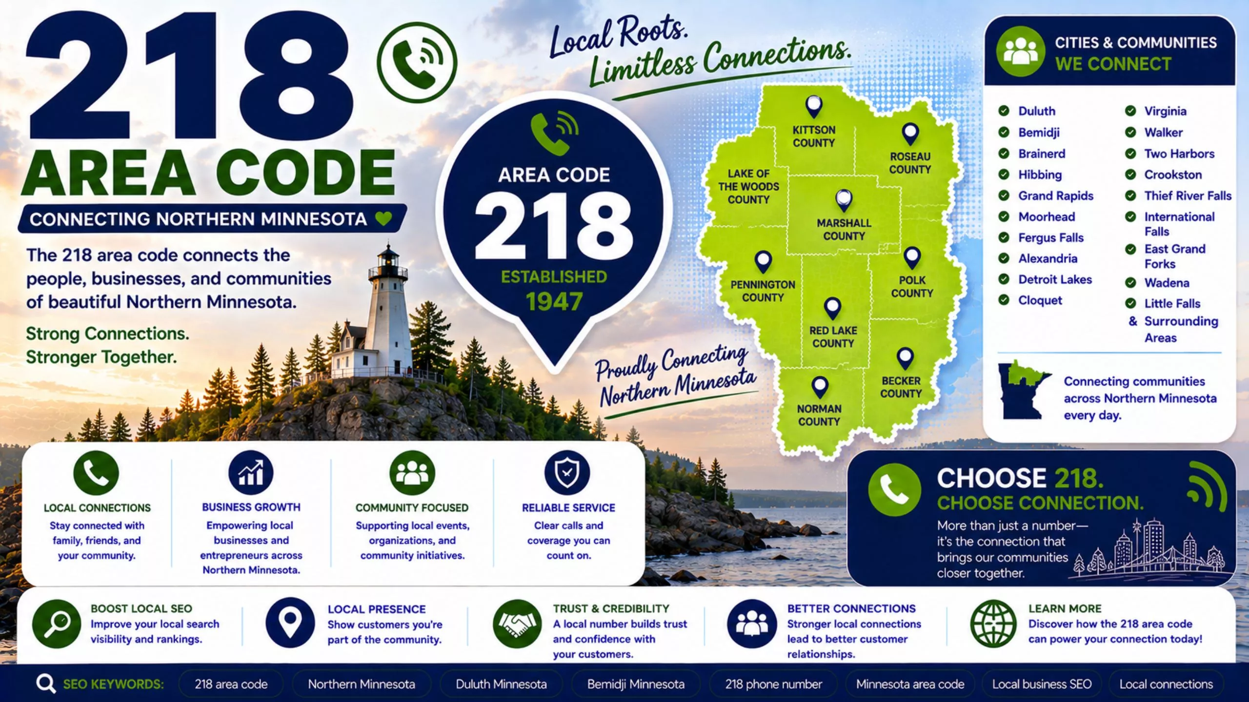 Area code 218