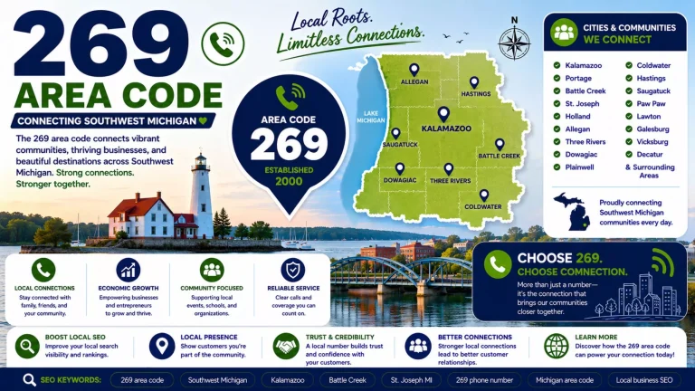 Area code 269