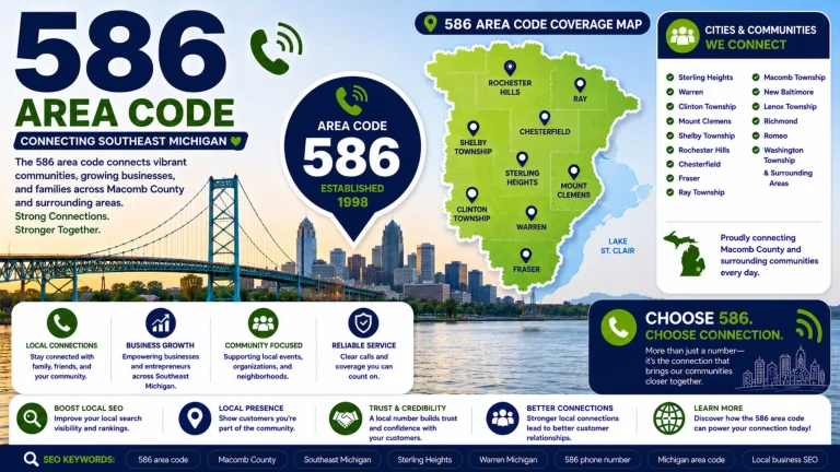 Area code 586