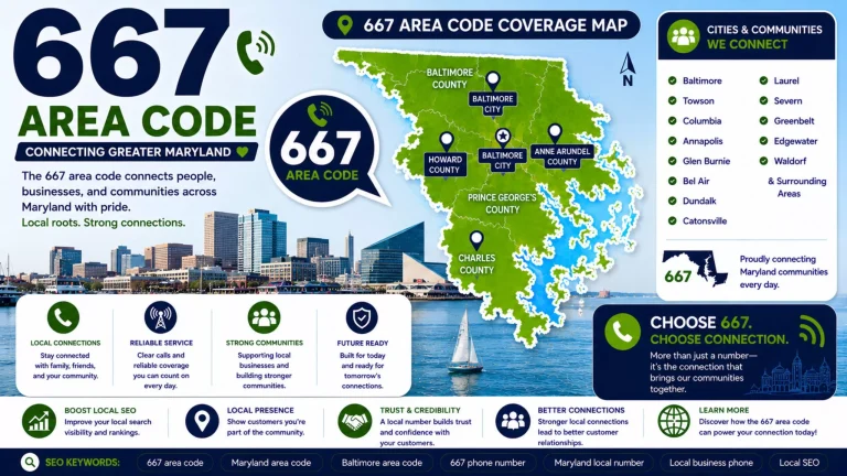 Area code 667