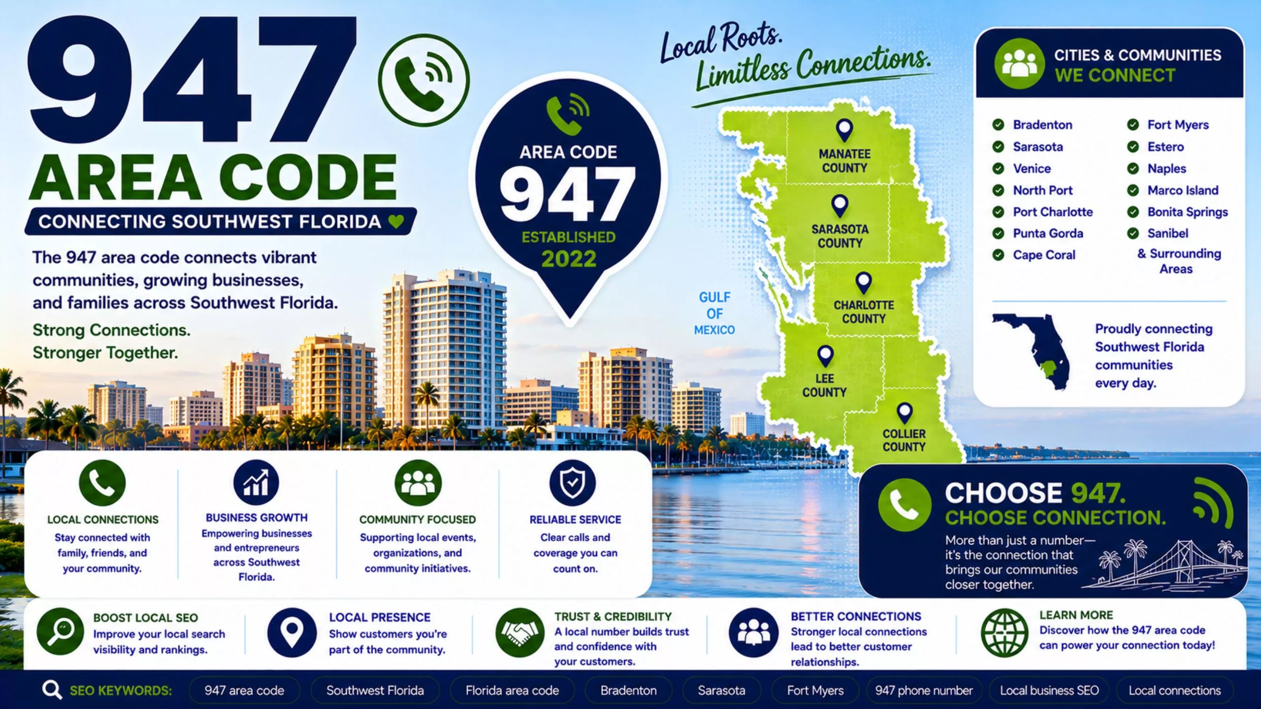 Area code 947
