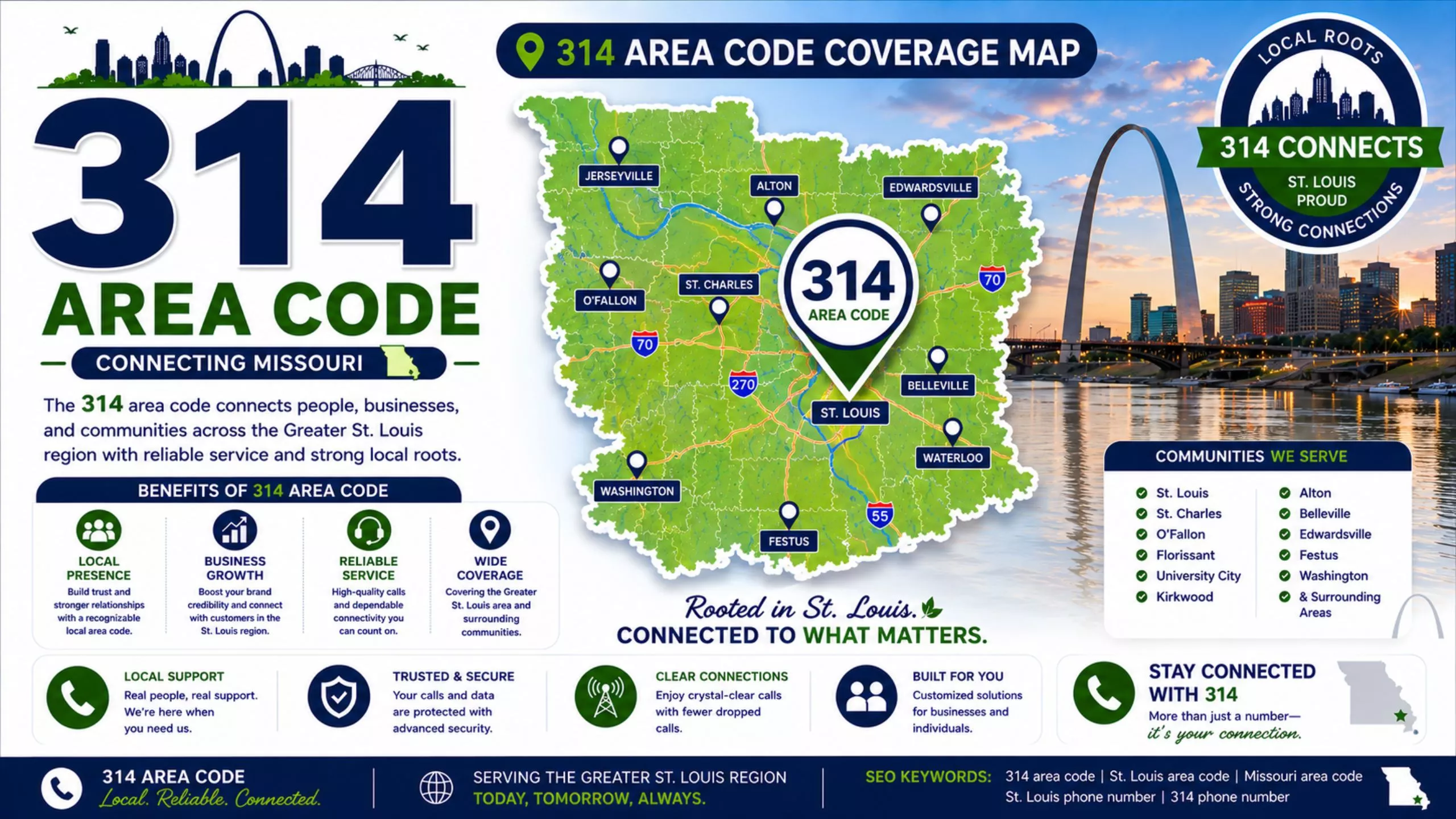 Area code 314