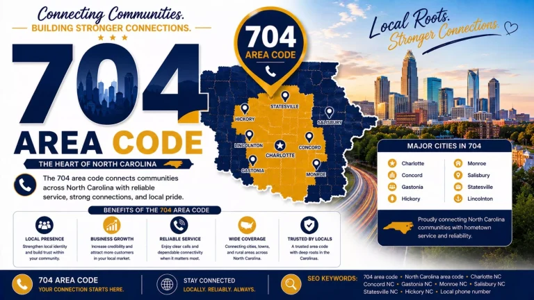 Area code 704