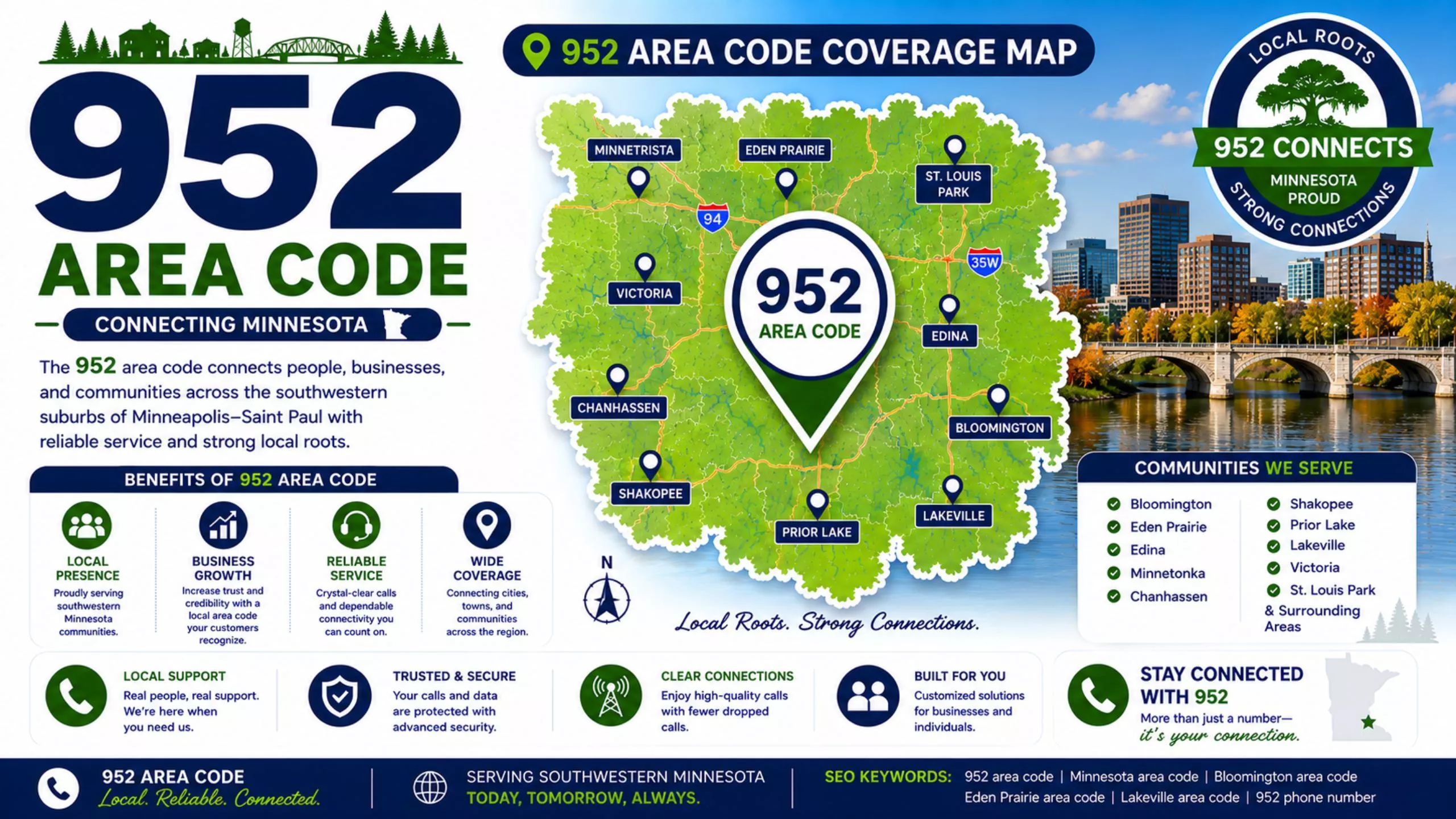 Area code 952