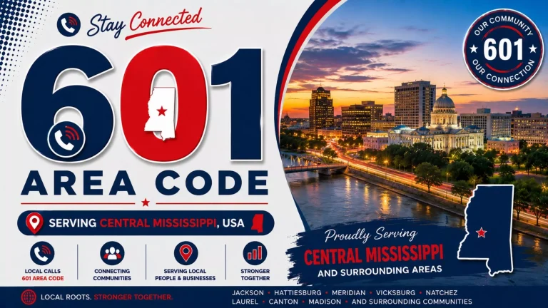 601 area code