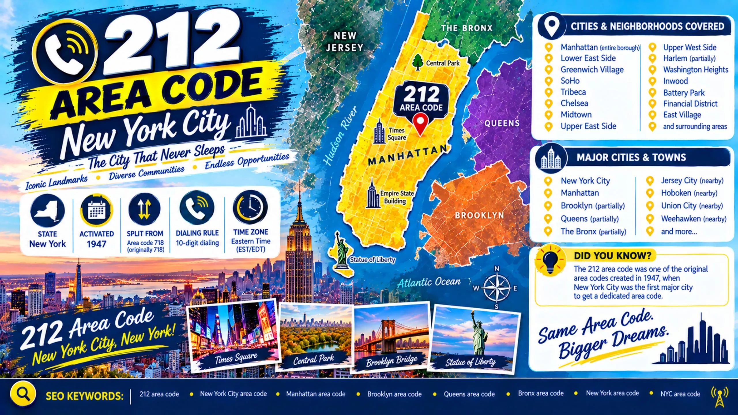 Area code 212