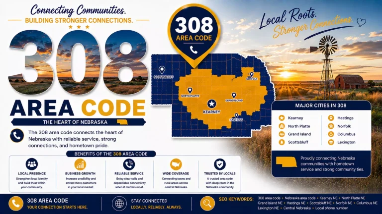 Area code 308